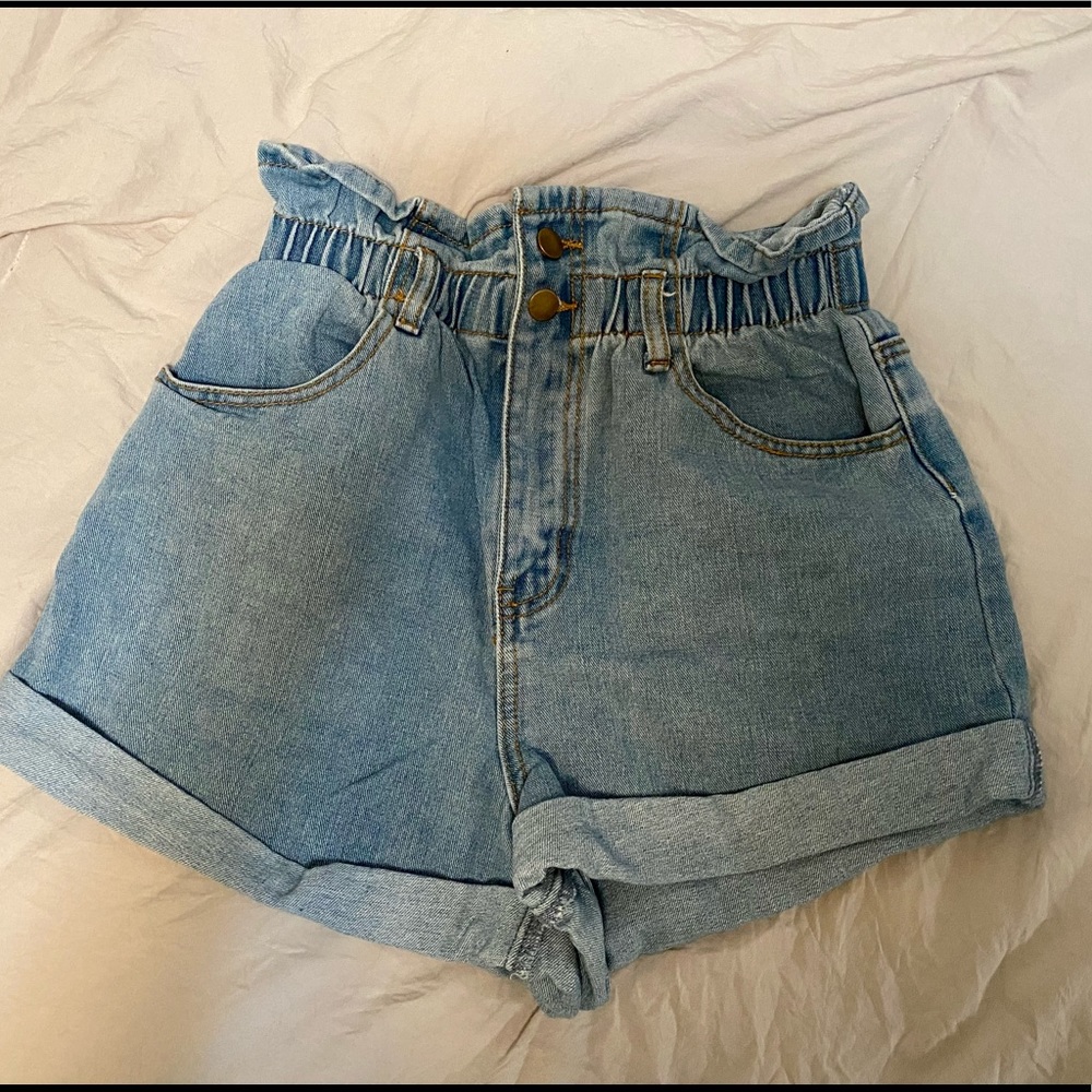 Forever 21 paper bag shorts